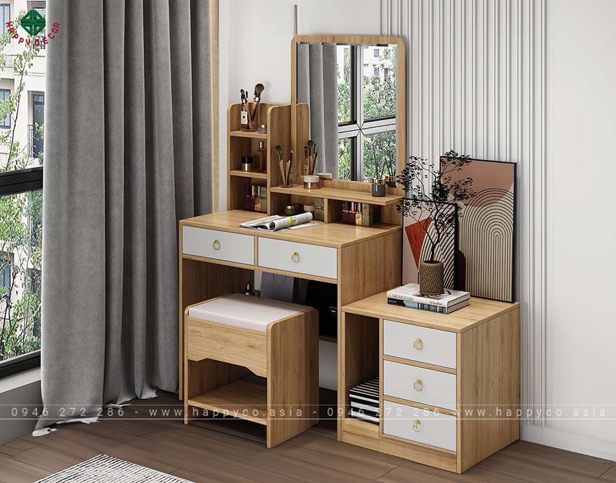 Bàn phấn gỗ đẹp BP6810