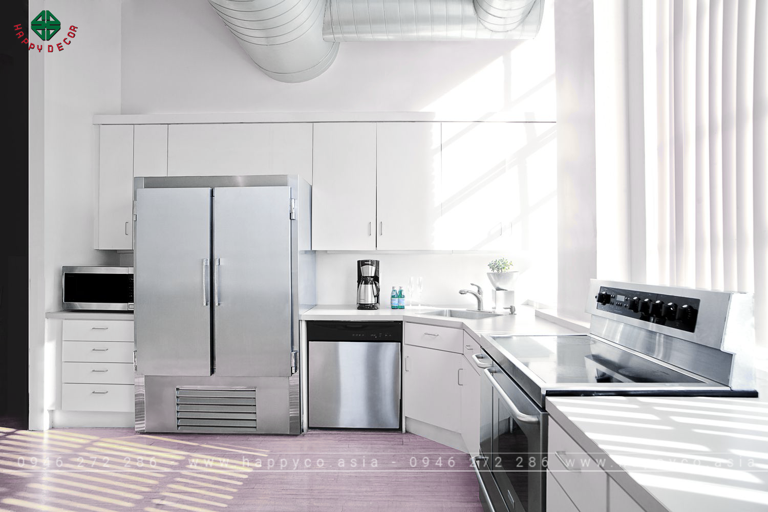 Trước khi thiết kế tủ bếp, bạn cần quyết định xem bếp cần những loại thiết bị gì