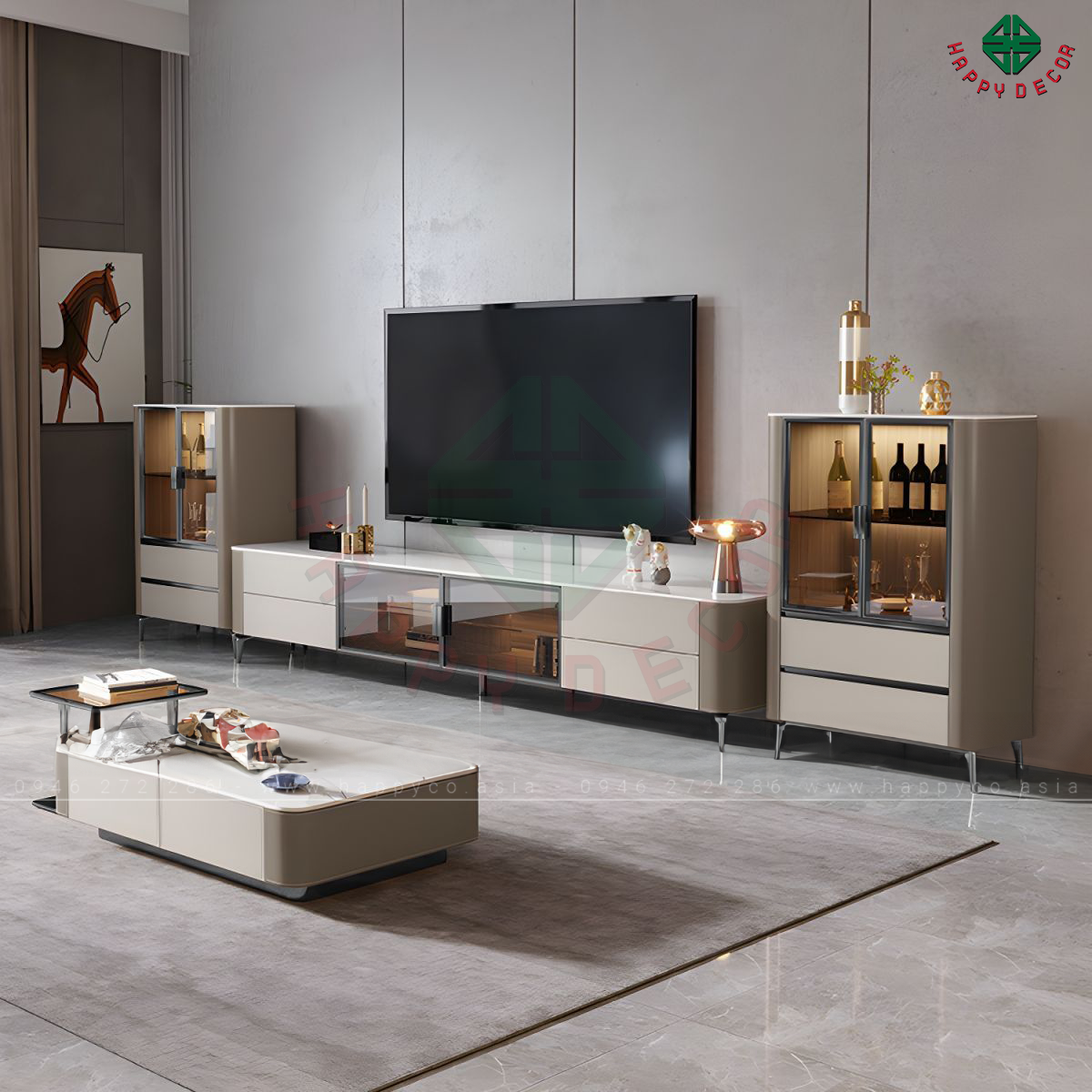 Kệ tivi gỗ công nghiệp hiện đại KT6831