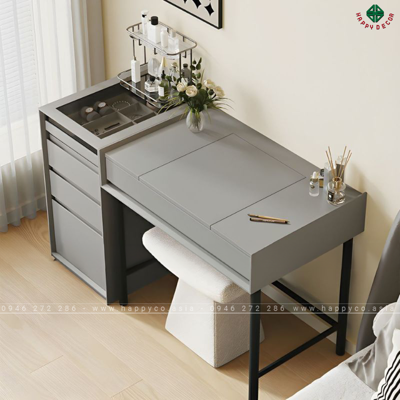 Bàn trang điểm gỗ công nghiệp hiện đại tinh tế BP6839