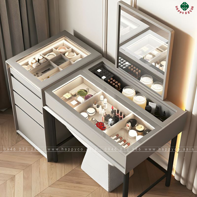 Bàn trang điểm gỗ công nghiệp tiện lợi BP6839