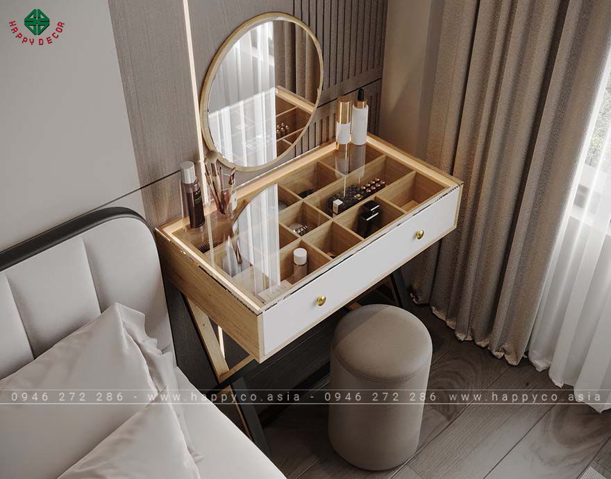 Bàn trang điểm đơn giản đẹp BP6811