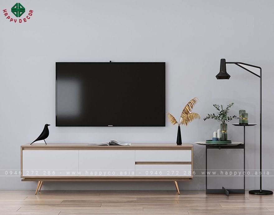 Mẫu kệ tivi phòng khách đẹp KT6815