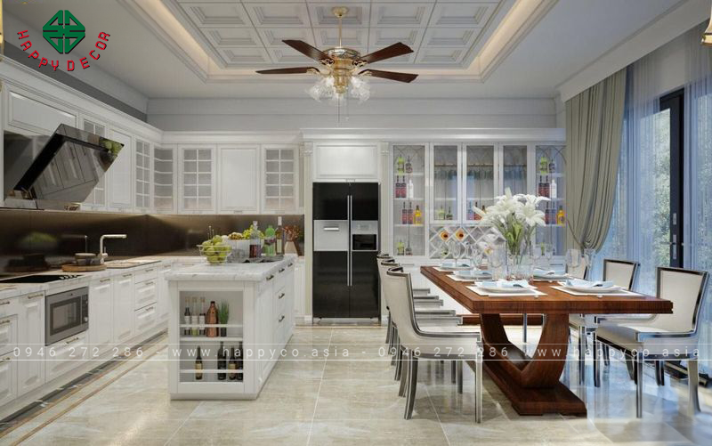 Mẫu bàn ăn tân cổ điển đẹp - Mẫu5