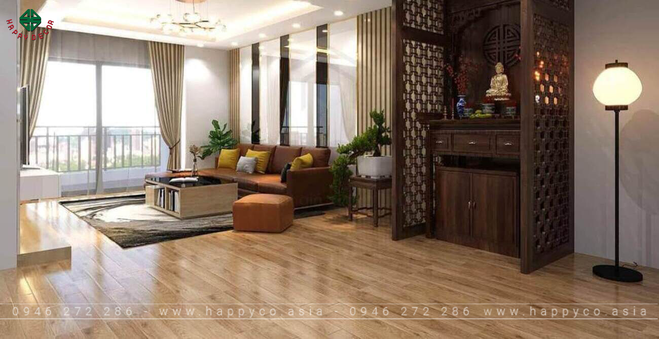 Chọn vị trí thích hợp cho phòng thờ trong quá trình thiết kế