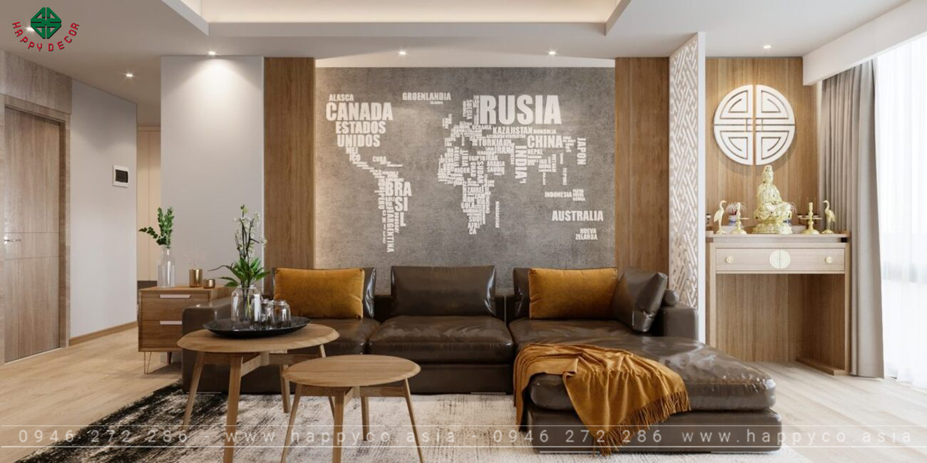 Trong quá trình thiết kế, bạn cần chú ý đến ánh sáng và bố trí phòng khách