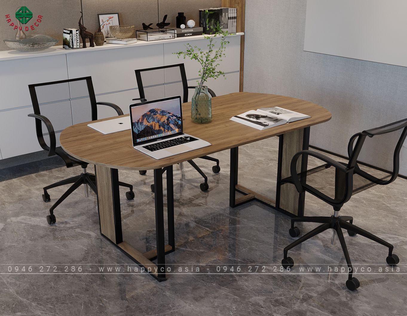 Mẫu bàn họp nhỏ đẹp BH6807