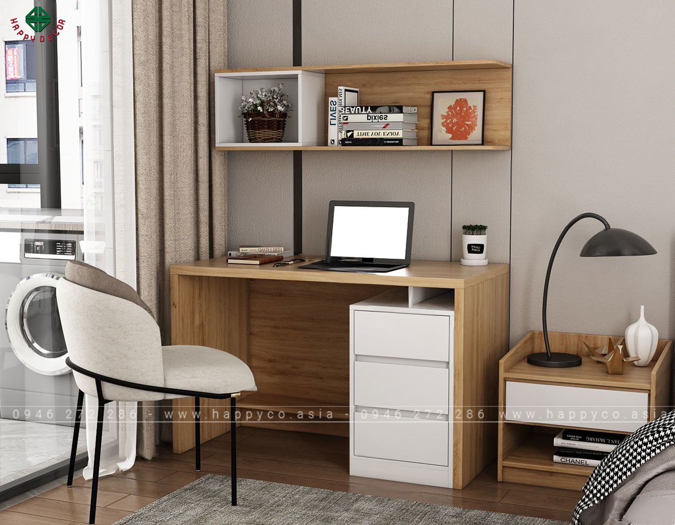 Mẫu bàn làm việc tại nhà BV6808