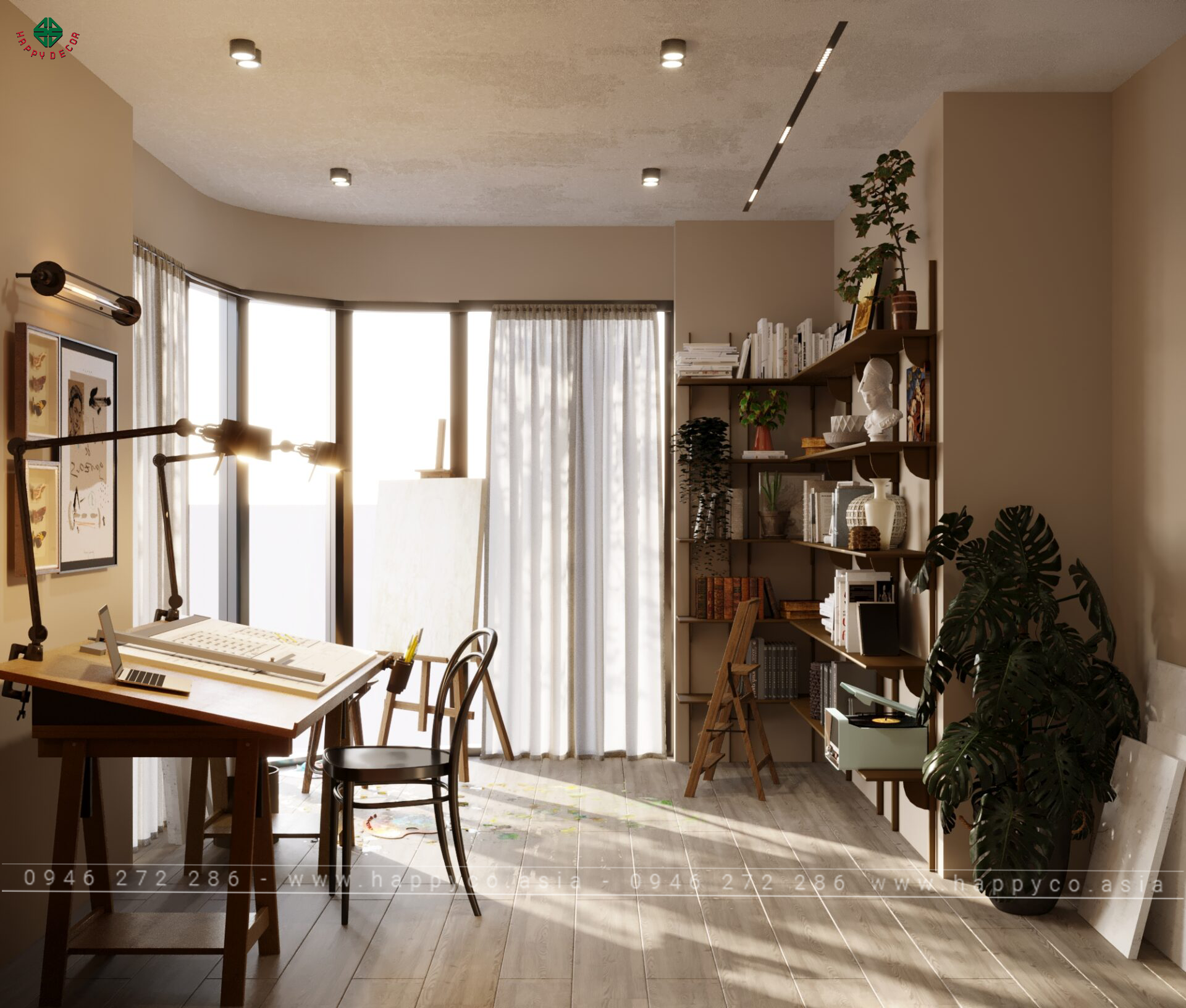 Phong cách nội thất BAUHAUS - Mẫu 02