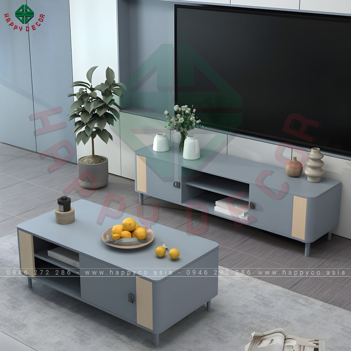 Kệ tivi gỗ công nghiệp sang trọng KT6832