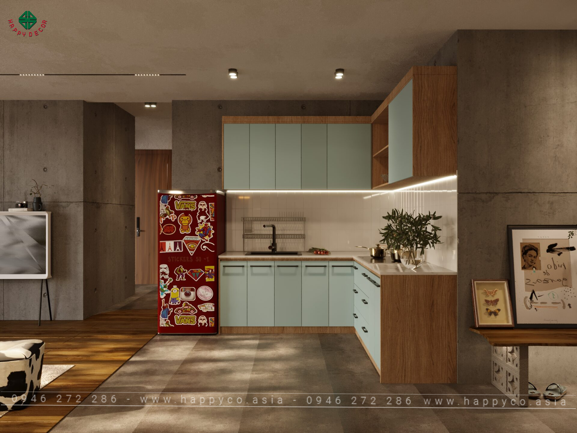 Phong cách nội thất BAUHAUS - Mẫu 04