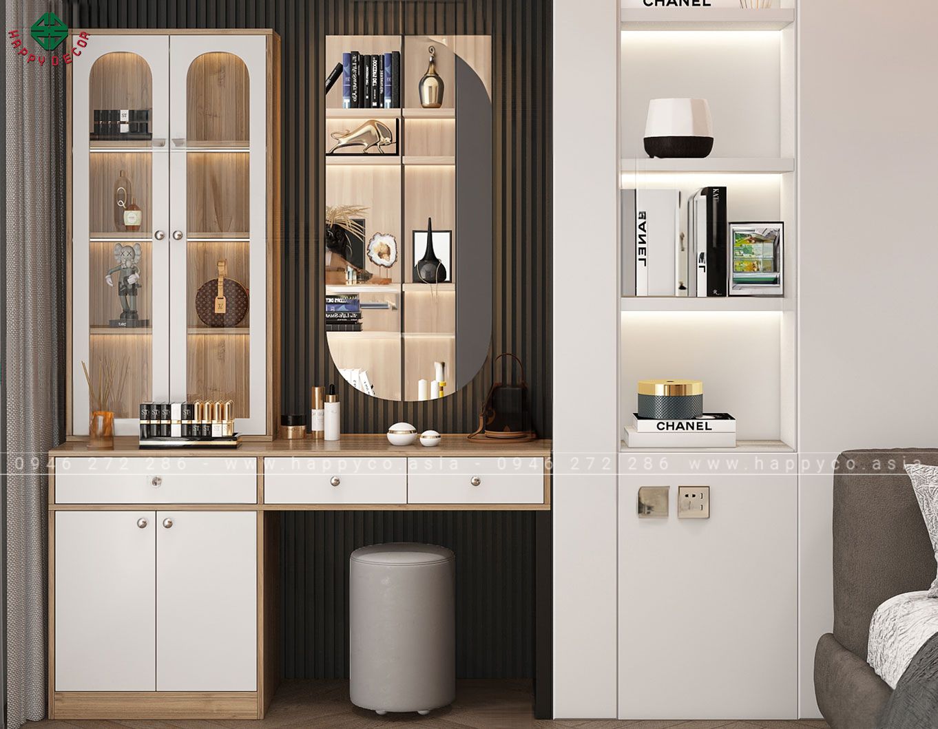 Bàn trang điểm hiện đại BP6802