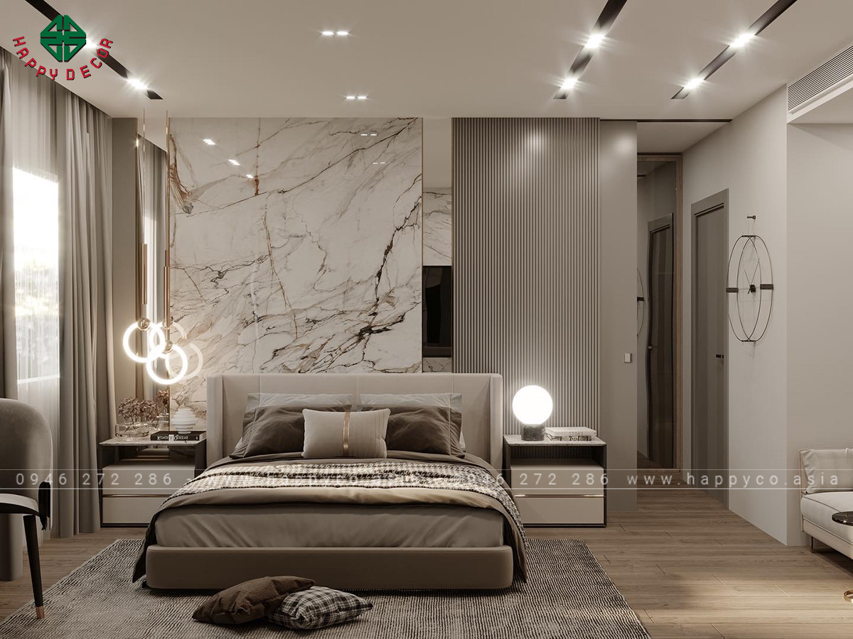 Với Happy Decor, phòng ngủ Master không chỉ là một không gian để ngủ nghỉ