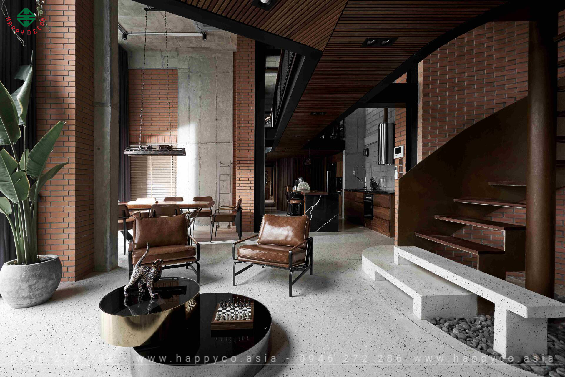 Phong cách công nghiệp - Mẫu 02