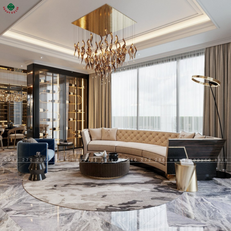 Nội thất Neoclassical - Mẫu 01