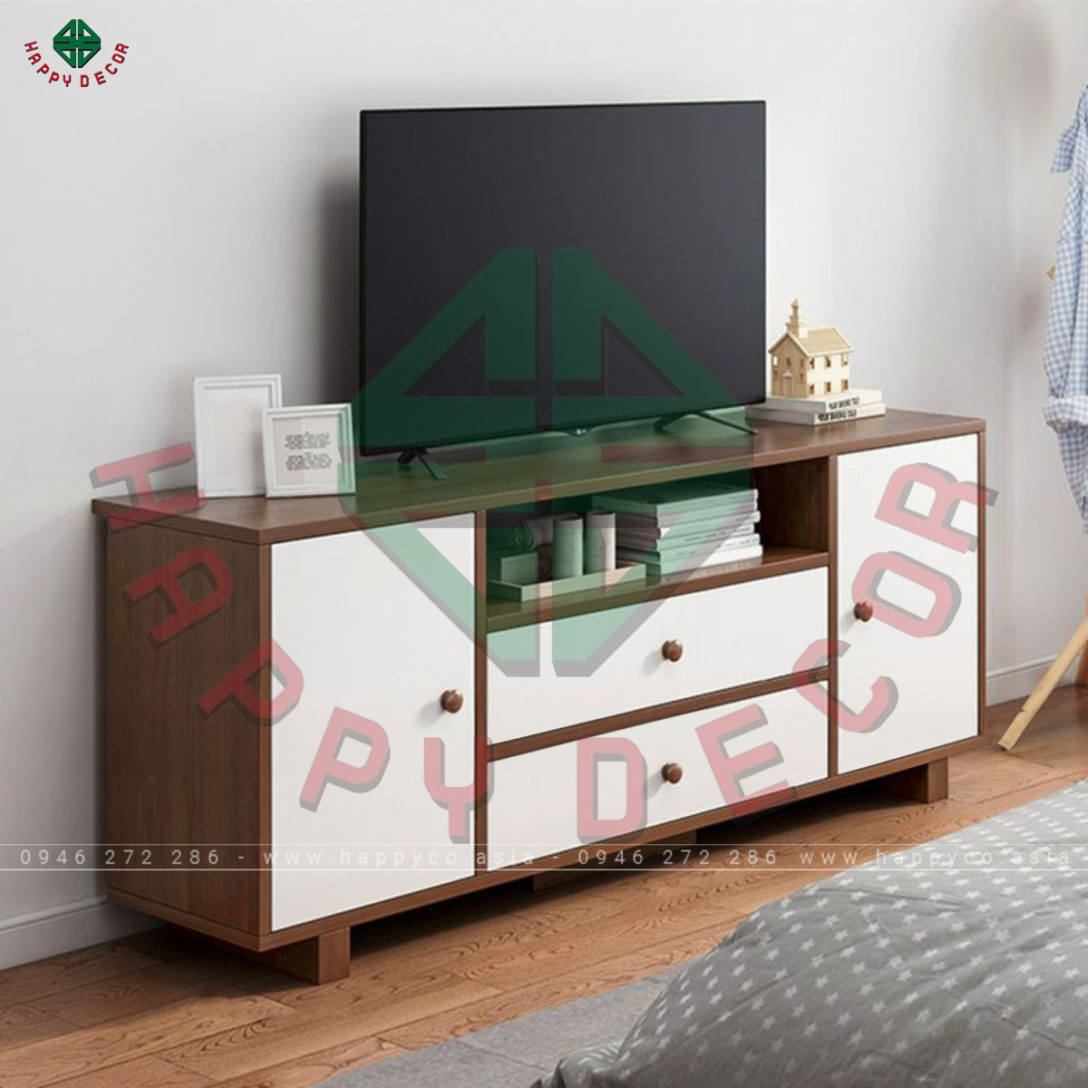 Kệ tivi gỗ công nghiệp hiện đại KT6833