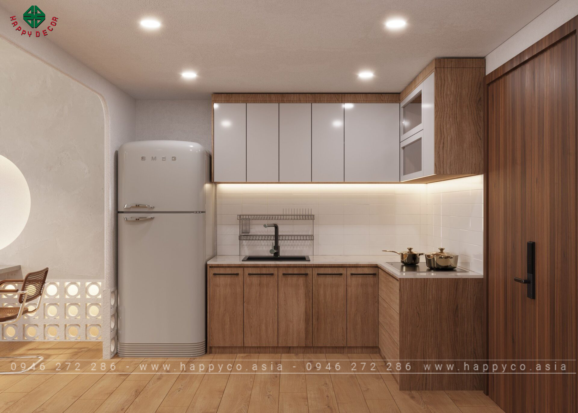 Phong cách thiết kế đơn giãn- Mẫu 02