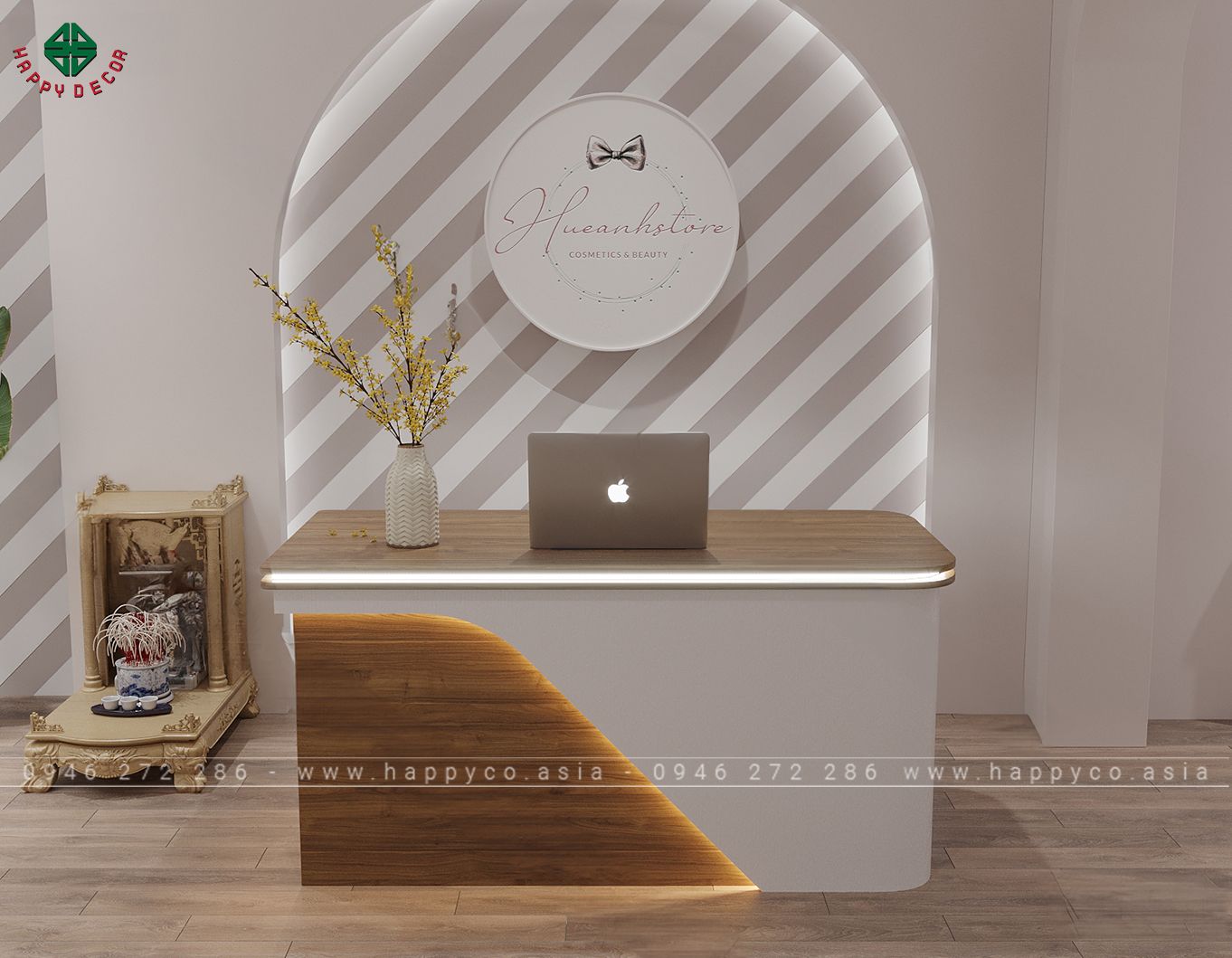 Bàn thu ngân nhỏ BQ6815