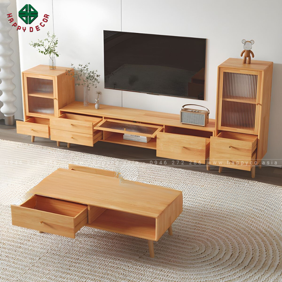 Kệ tivi gỗ công nghiệp thiết kế tinh tế hiện đại KT6836