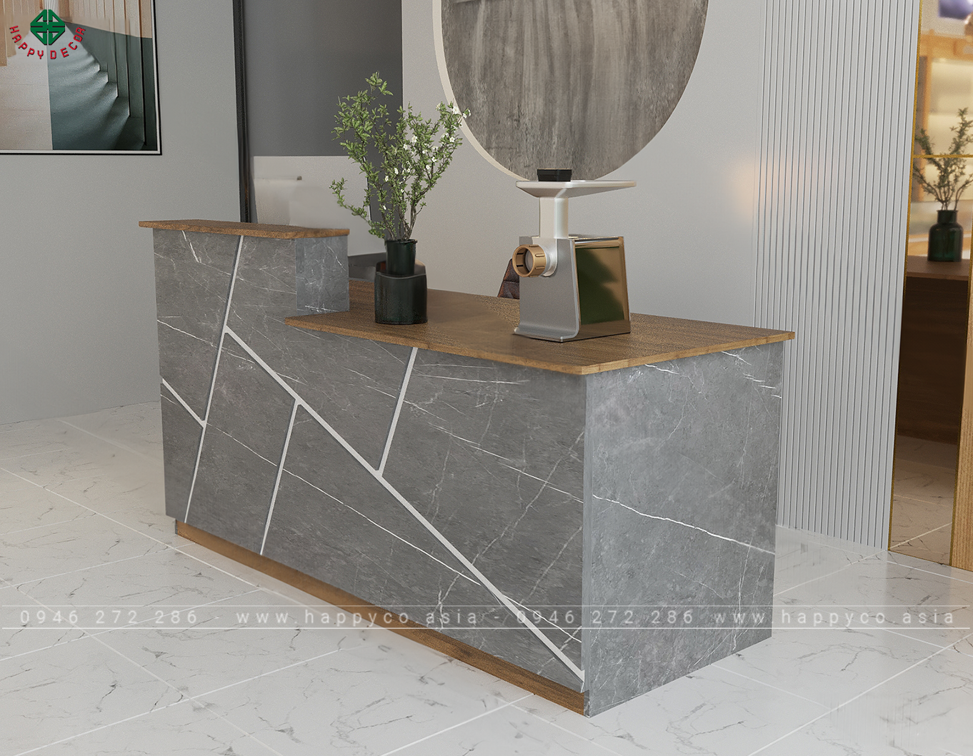 Bàn thu ngân cho nhà hàng BQ6801