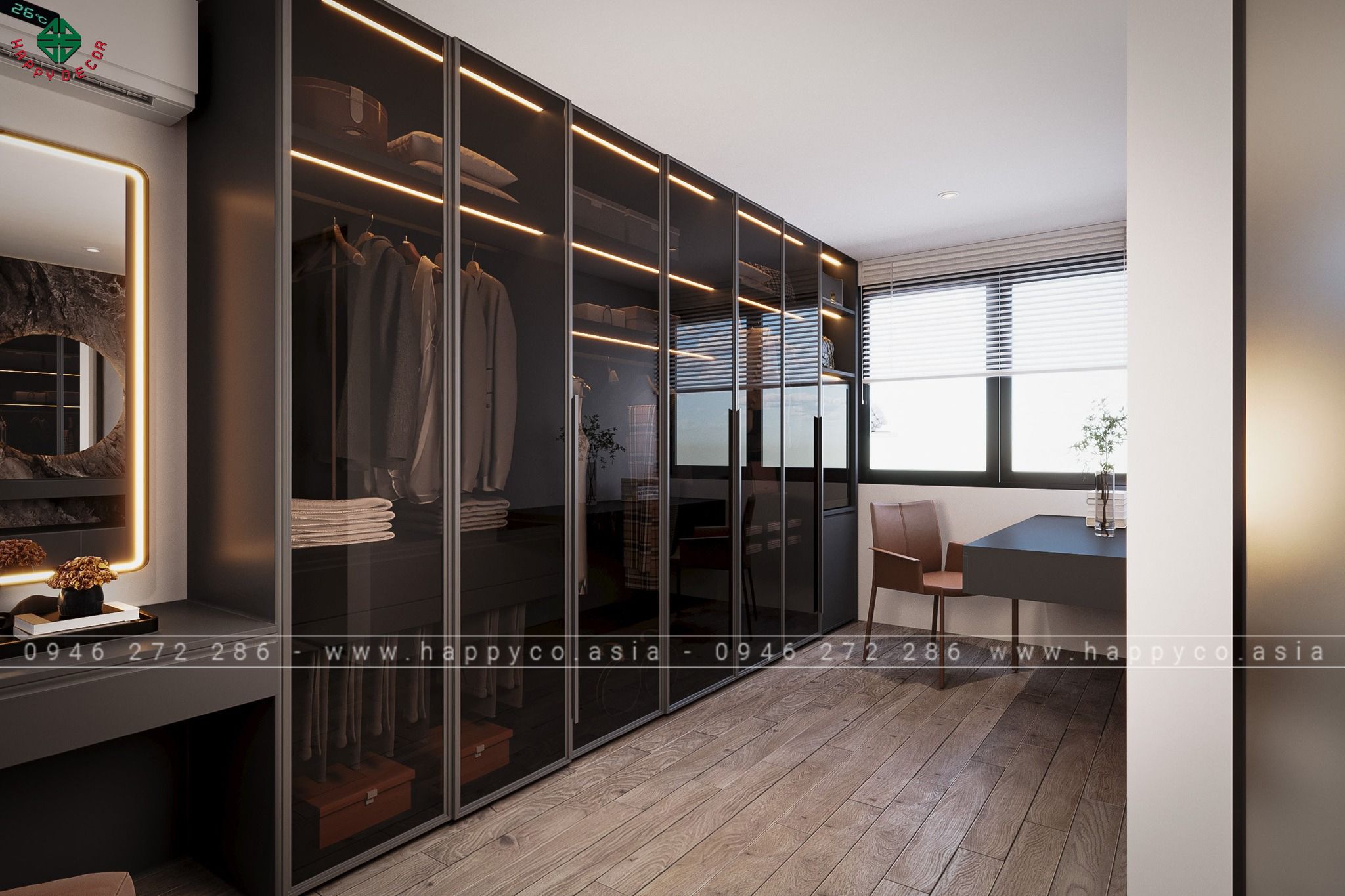 Nội thất căn hộ AMBER của anh Thắng đã hoàn thành tại Biên Hòa