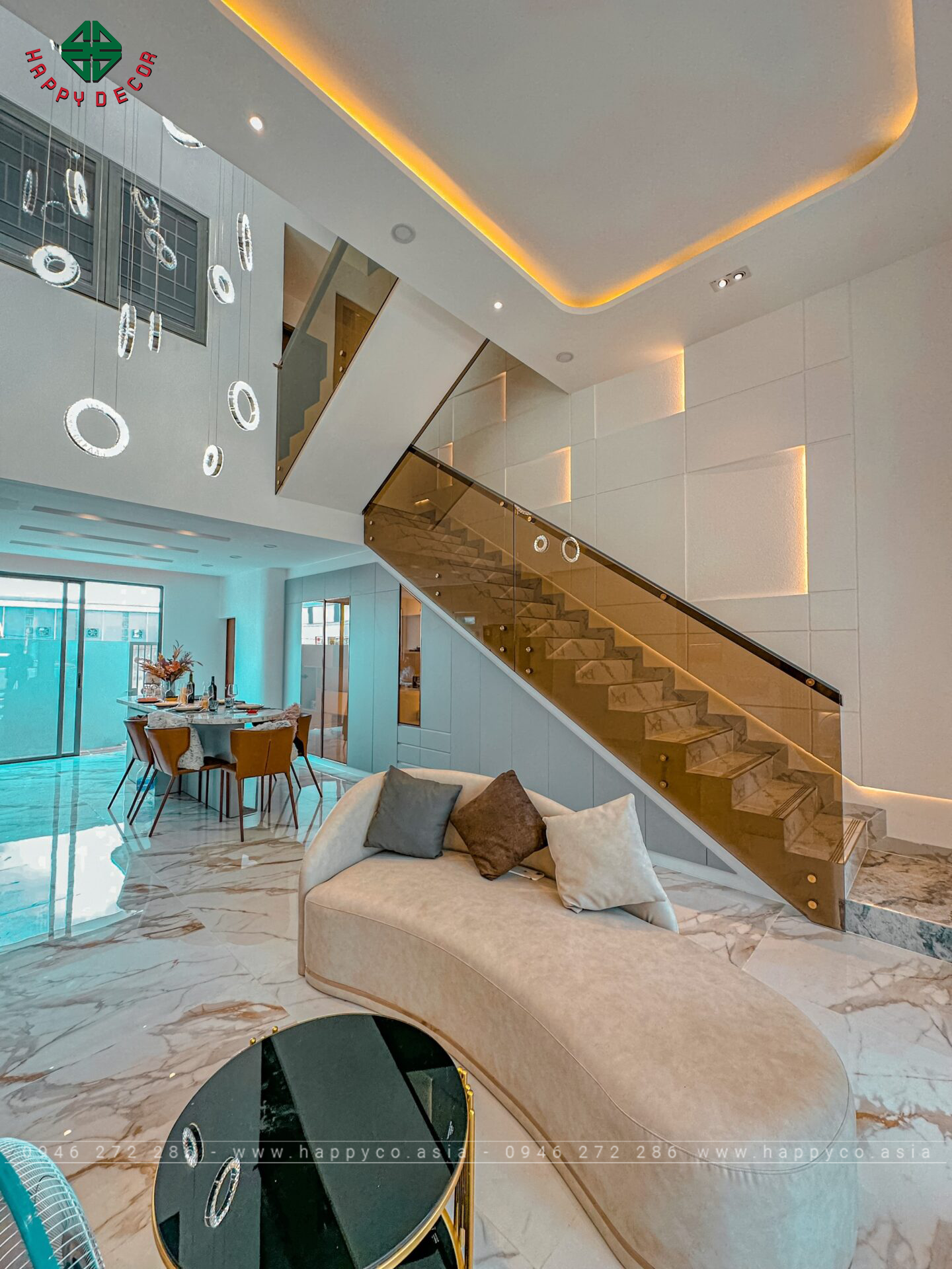 Phong cách thiết kế sang trọng và hiện đại - Mẫu 02