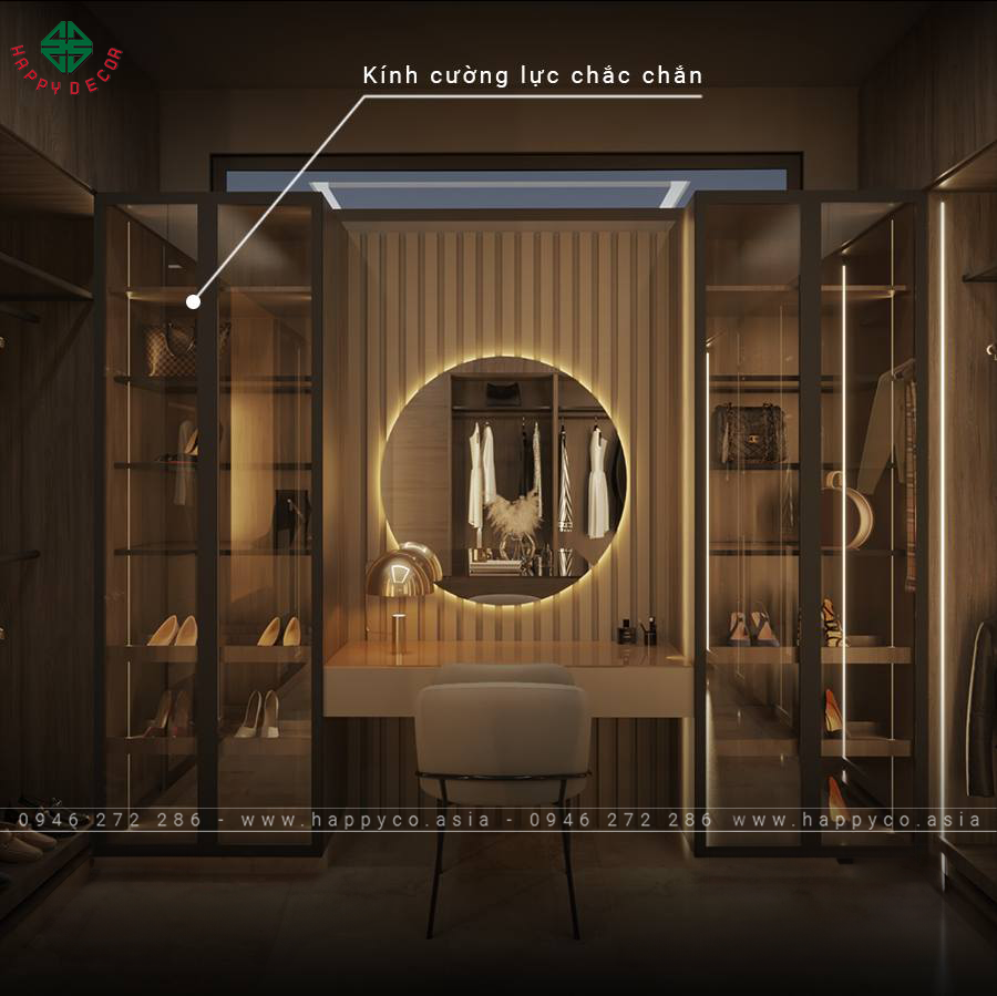 Cách lựa chọn tủ áo cánh kính phù hợp nhu cầu người dùng