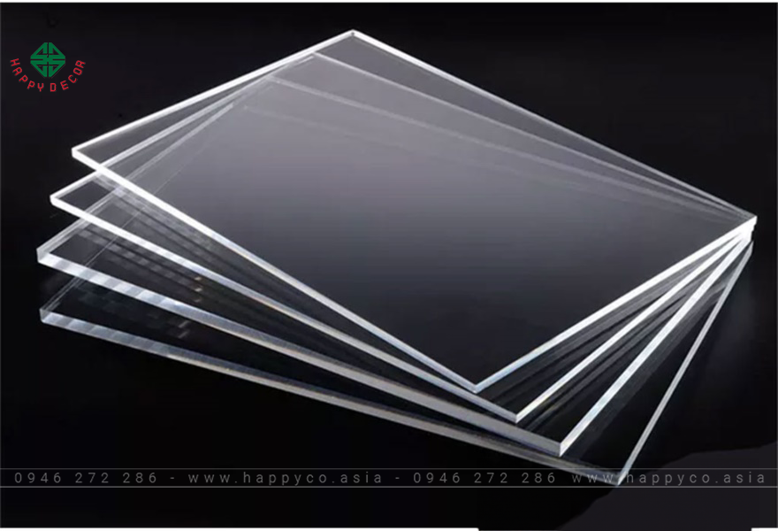 Tấm acrylic trong suốt - Mẫu 02