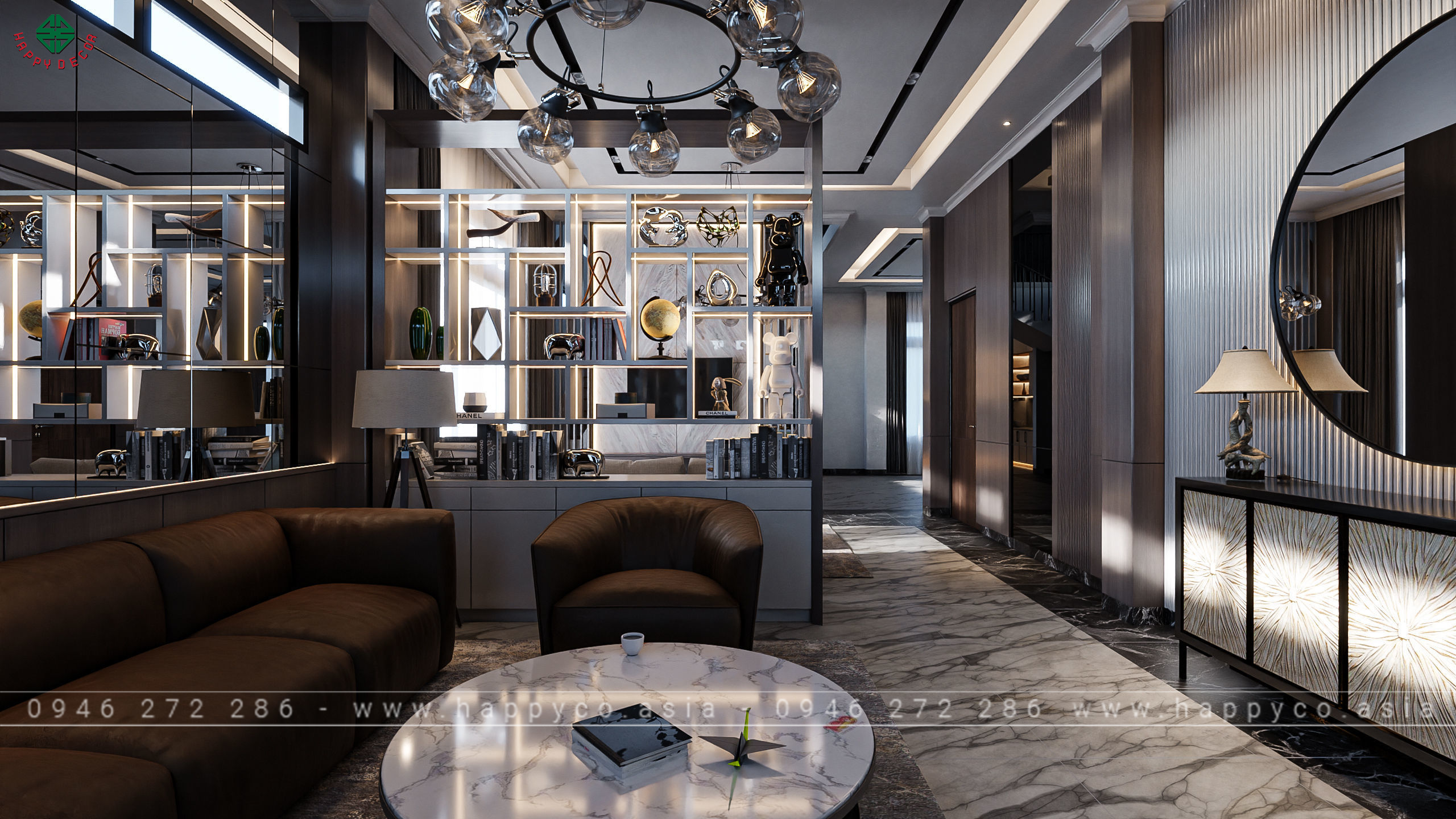 Phong cách thiết kế kết hợp giữa tao nhã và hiện đại - Mẫu 02