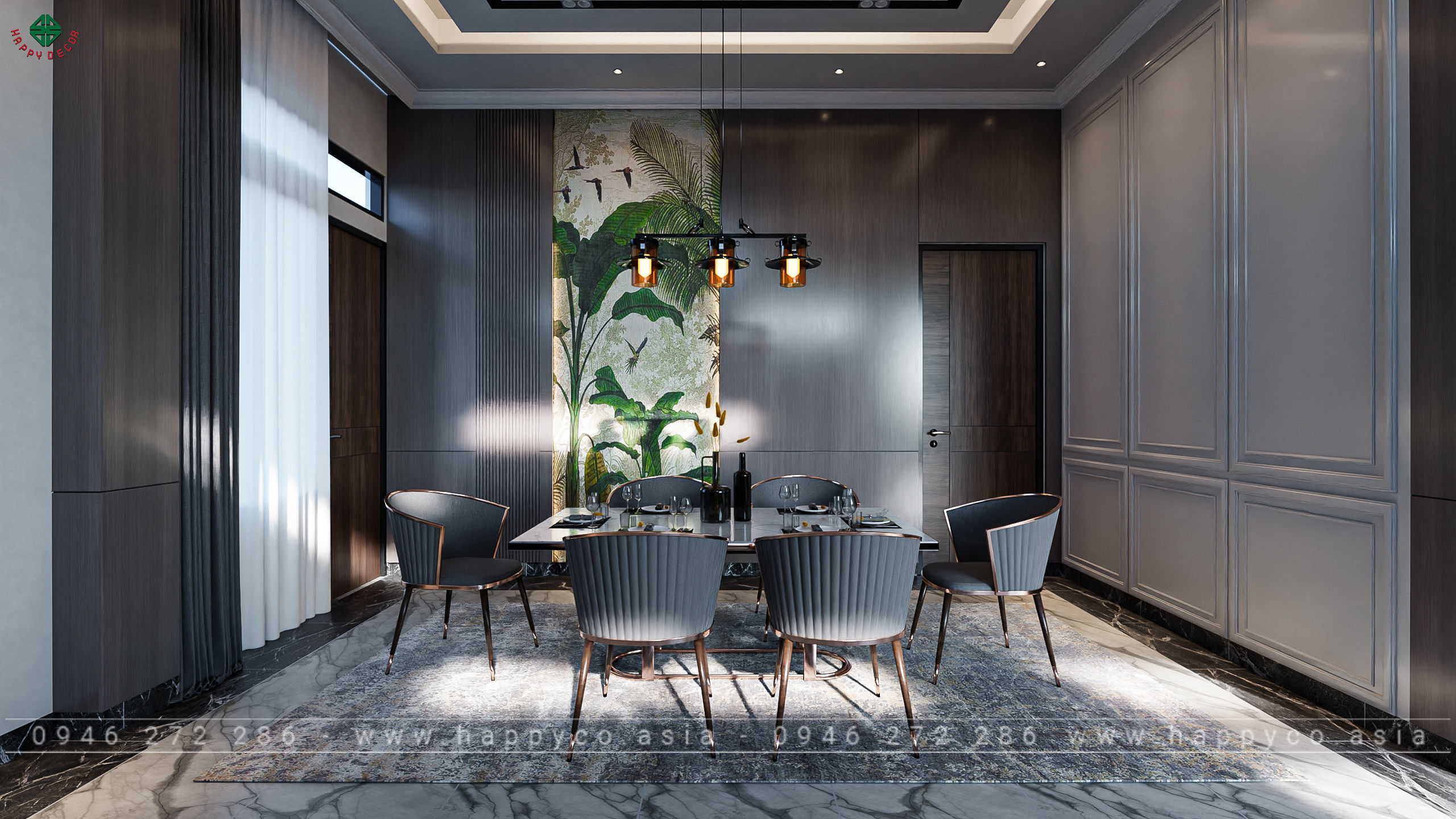 Phong cách thiết kế kết hợp giữa tao nhã và hiện đại - Mẫu 04