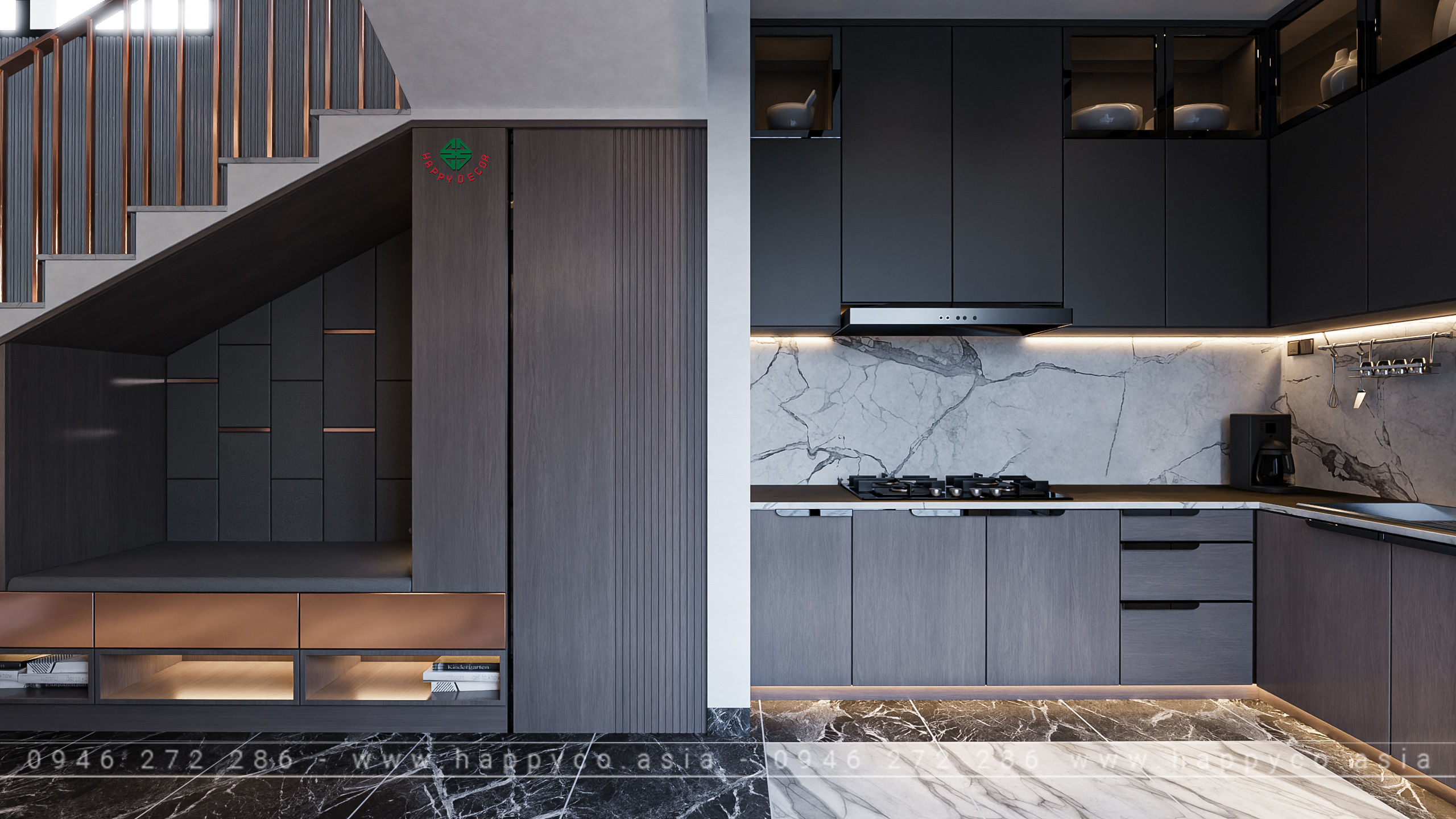 Phong cách thiết kế kết hợp giữa tao nhã và hiện đại - Mẫu 06