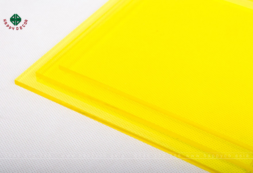 Tiêu chuẩn đánh giá chất lượng tấm acrylic - Mẫu 16