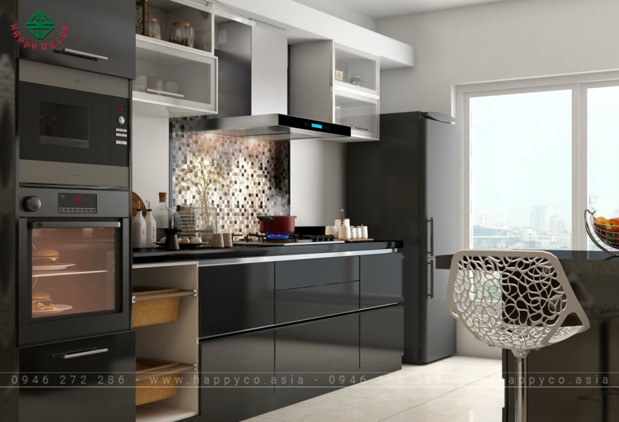 Ứng dụng acrylic trong thiết kế nội thất- Mẫu 01