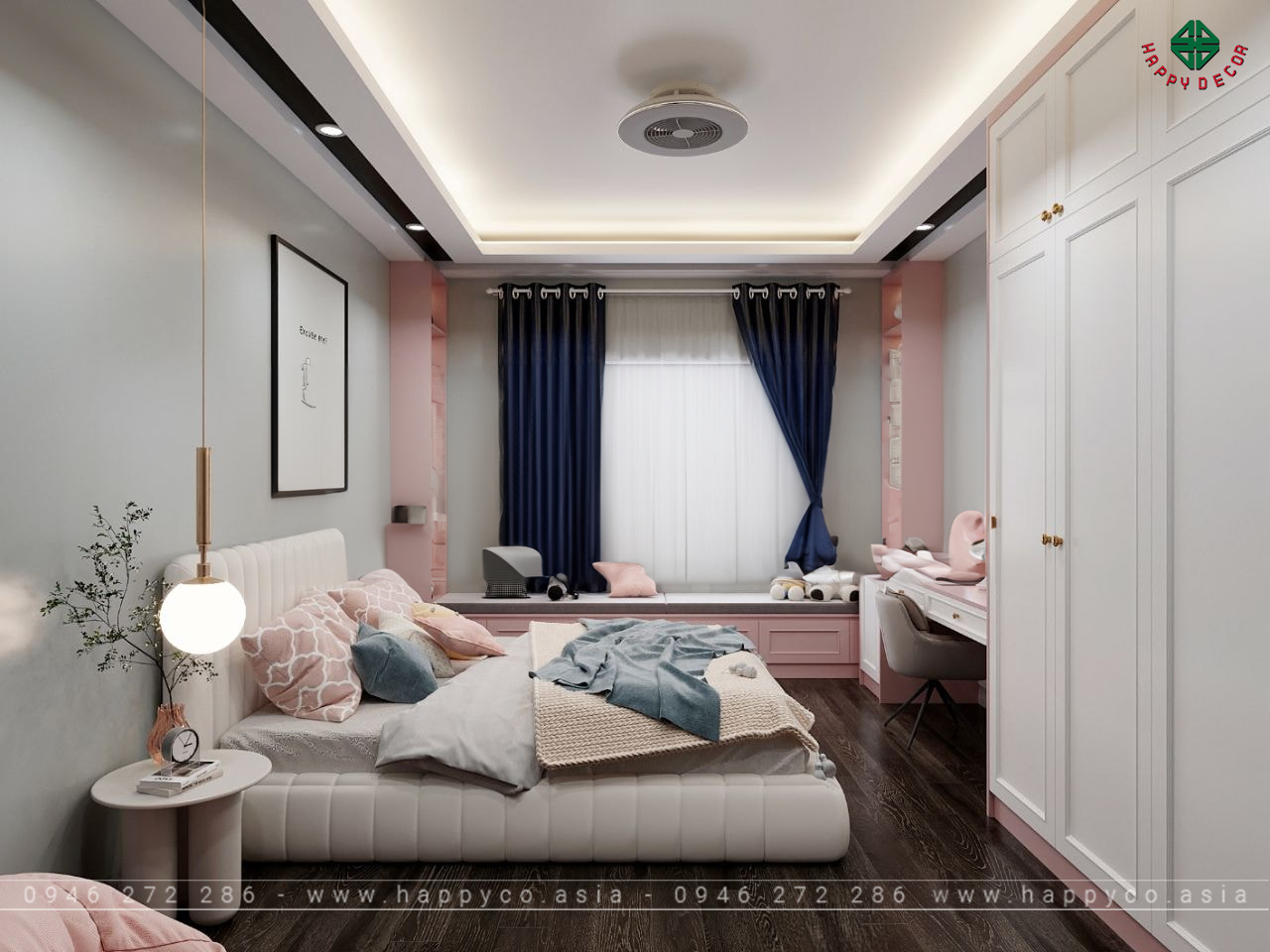 Phong cách thiết kế phòng ngủ cho bé- Mẫu 10