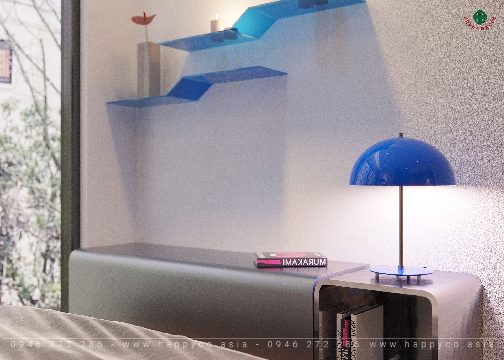 Blue House - Nơi Bình Yên và Truyền Cảm Hứng - Mẫu 03