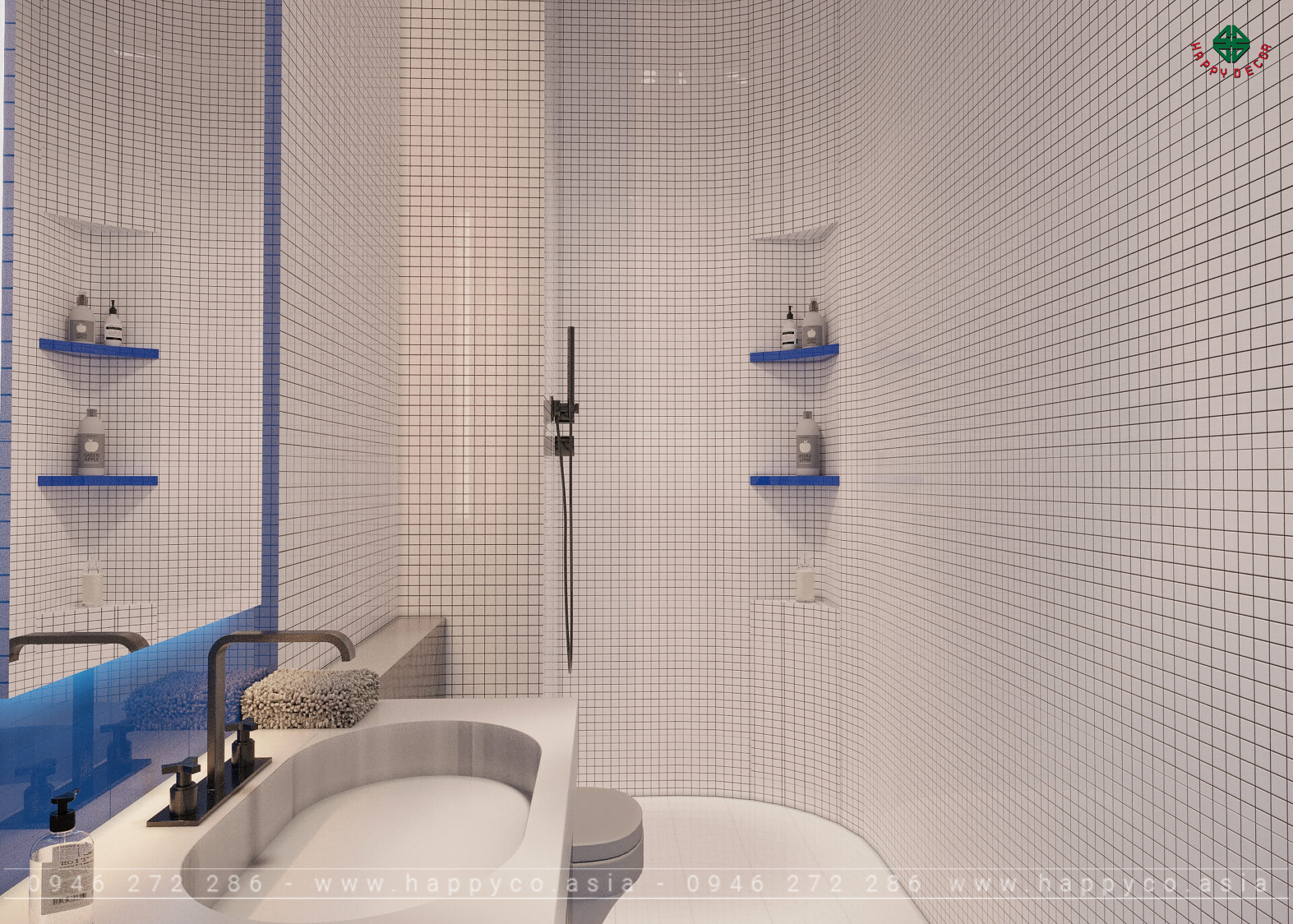 Blue House - Nơi Bình Yên và Truyền Cảm Hứng - Mẫu 04