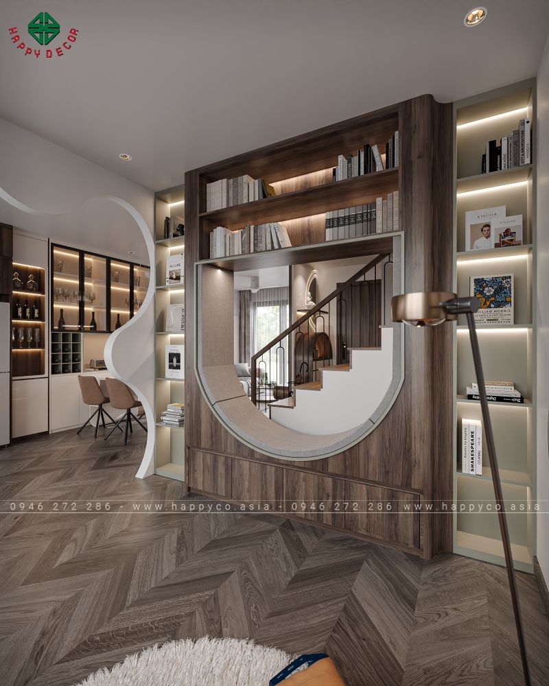 Nội thất chung cư của chị Hằng tại TP.HCM do Happy Decor thiết kế