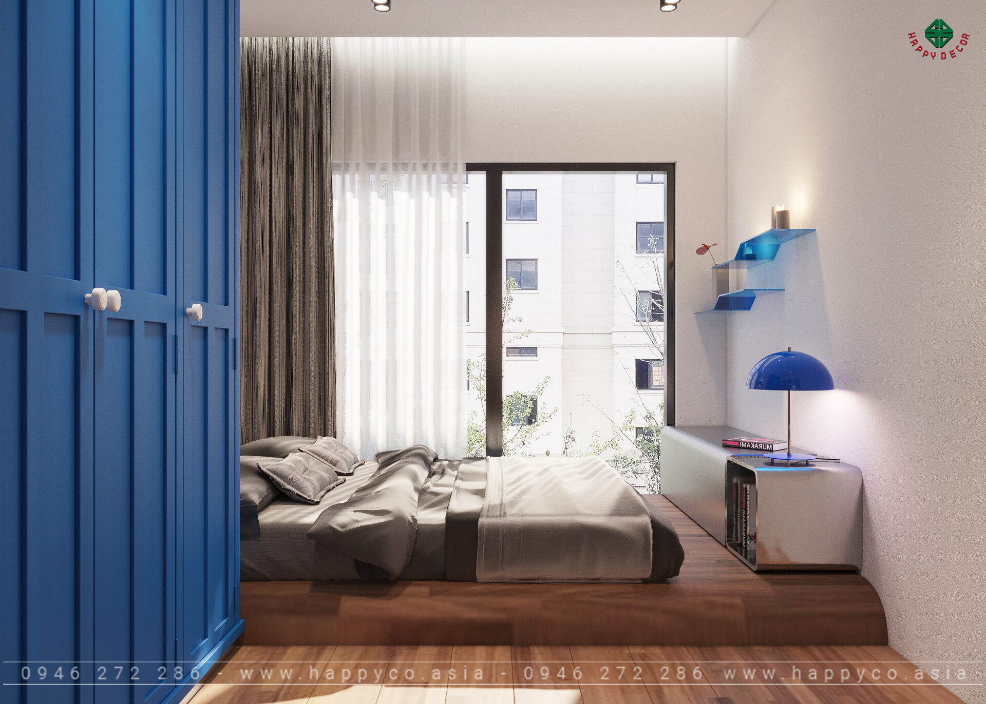 Blue House - Nơi Bình Yên và Truyền Cảm Hứng - Mẫu 07