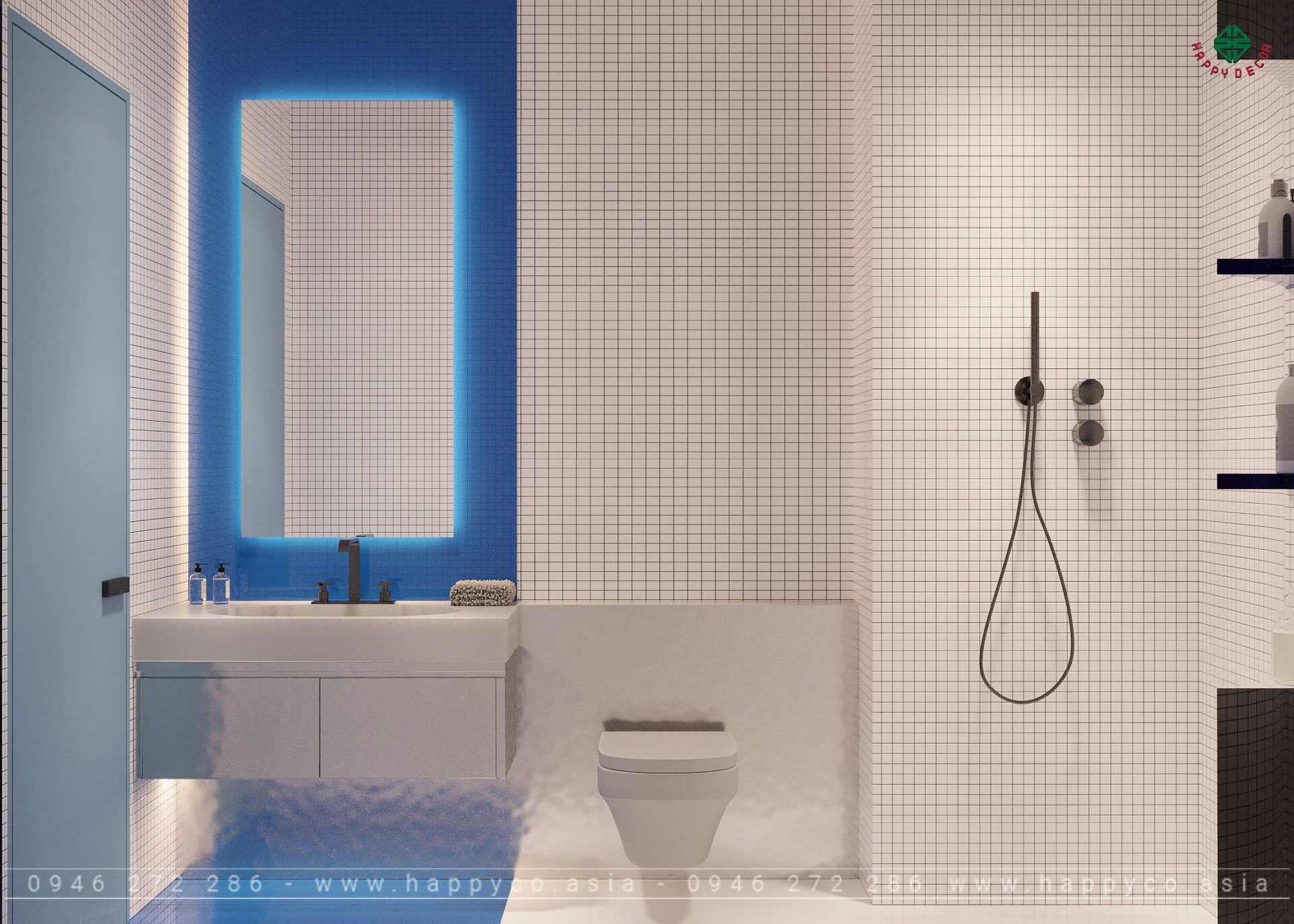 Blue House - Nơi Bình Yên và Truyền Cảm Hứng - Mẫu 08