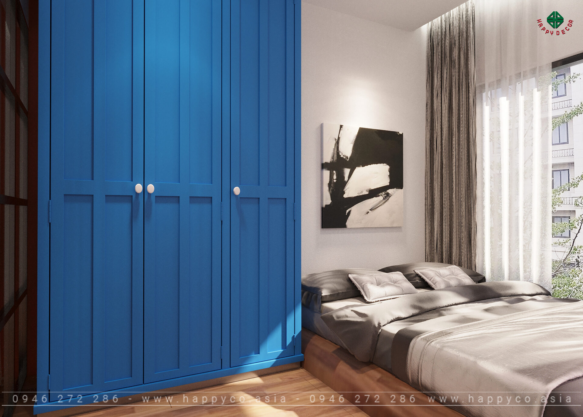 Blue House - Nơi Bình Yên và Truyền Cảm Hứng - Mẫu 12