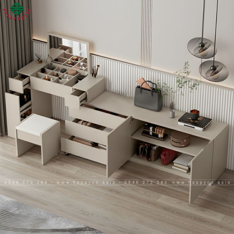 Bàn trang điểm đẹp, hiện đại - Mẫu 07