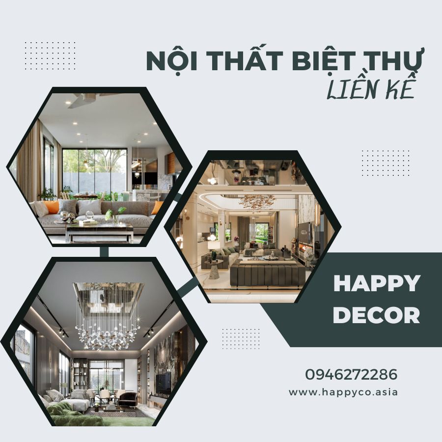 Thiết Kế Thi Công Nội Thất Biệt Thự Liền Kề Tại Biên Hòa
