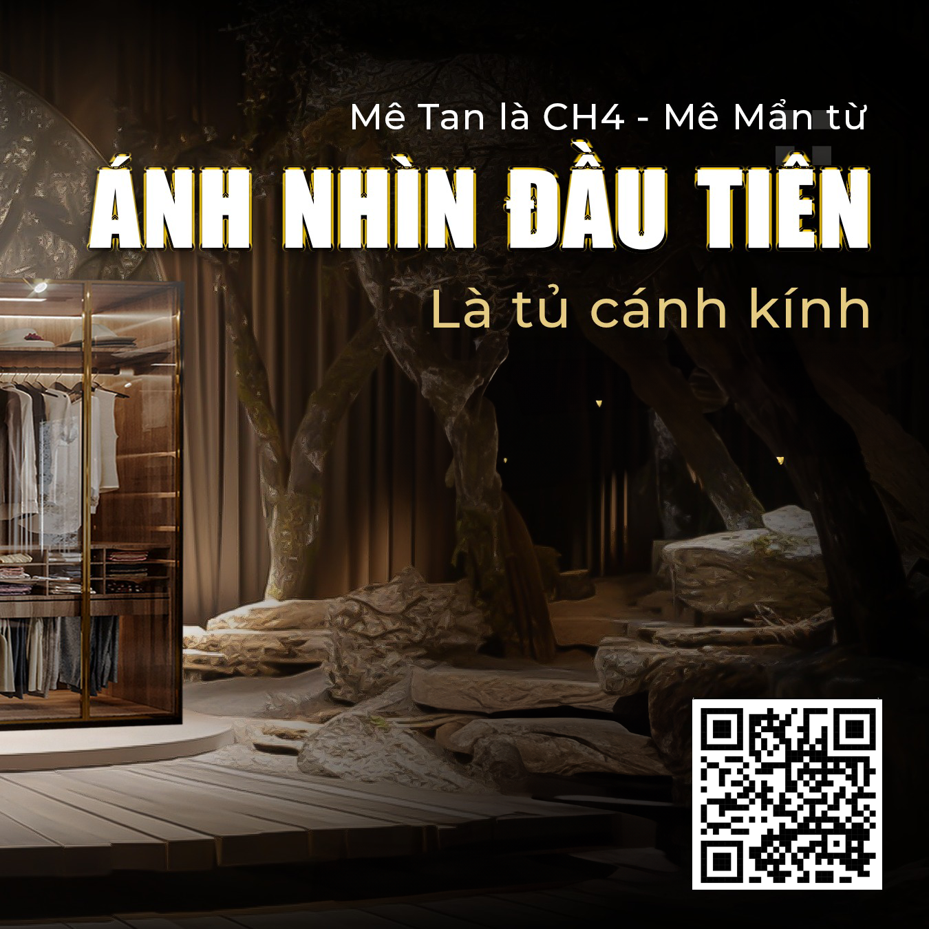 tủ áo cánh kính