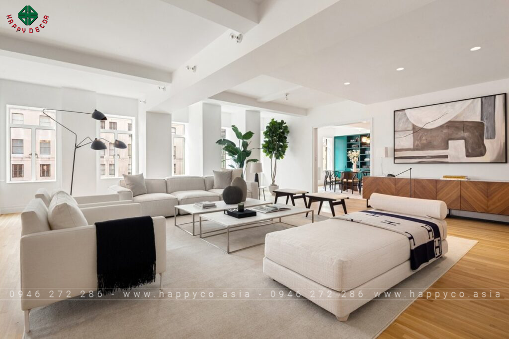 Phong cách thiết kế hiện đại tối giản - Mẫu 05