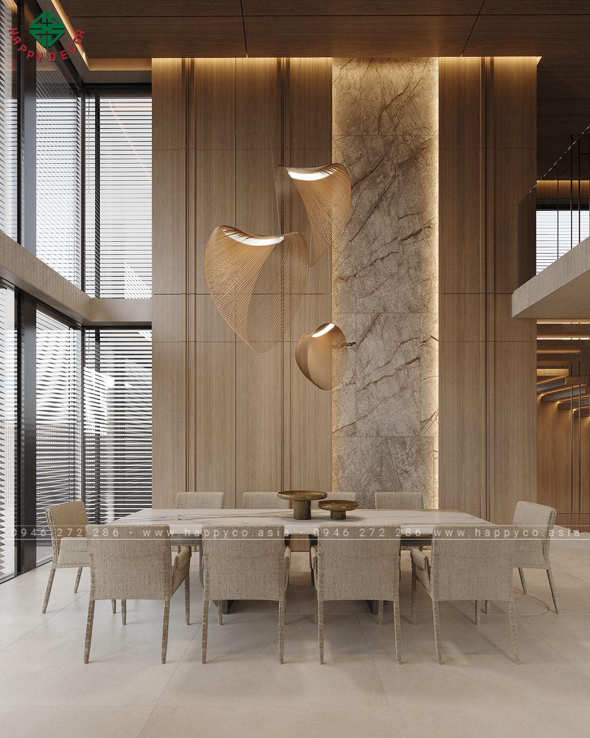 Nội thất chung cư anh Thái tại Vũng Tàu theo phong cách Luxury