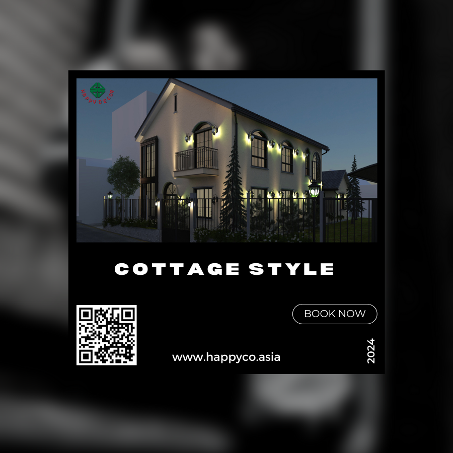 Phong cách Cottage Style - Mẫu 01