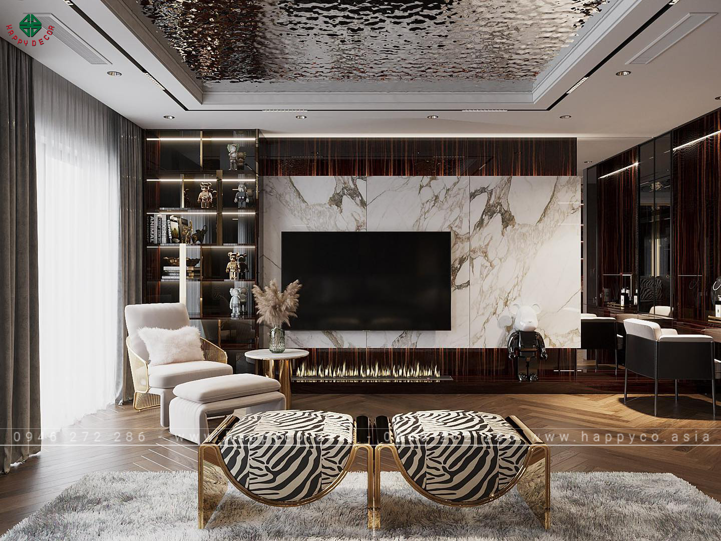 Tối ưu hóa không gian nhưng không kém phần nổi bật