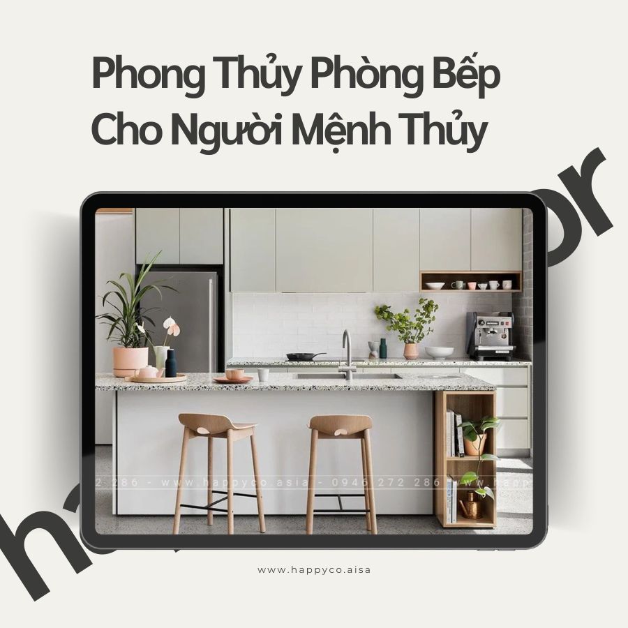 Phong Thủy Phòng Bếp Cho Người Mệnh Thủy