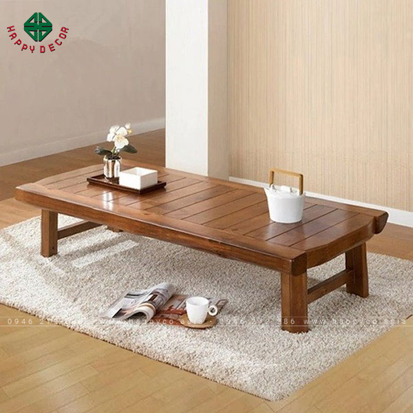 Bàn trà phẳng phong cách Nhật Bản - 11
