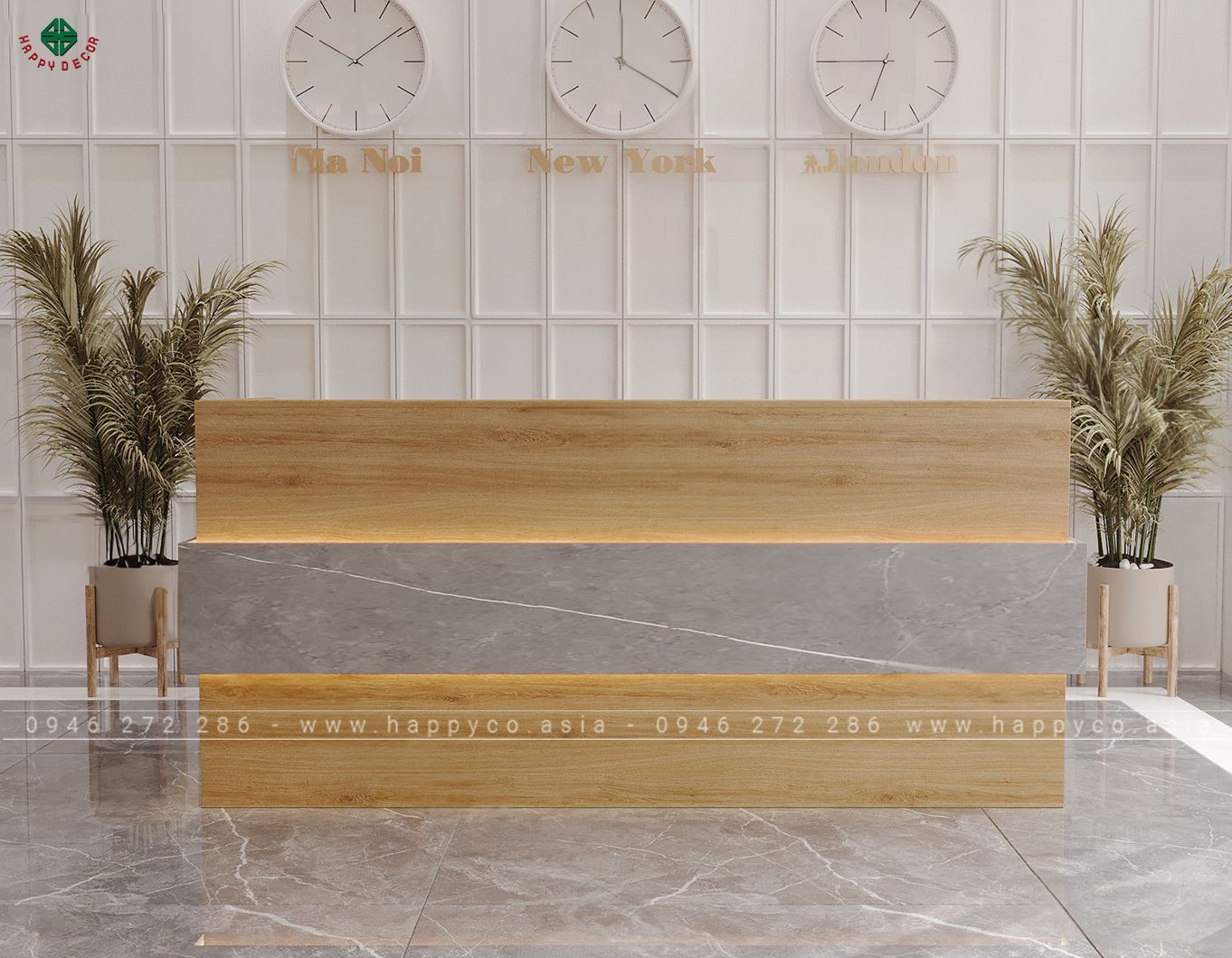 Bàn thu ngân đẹp BQ6808